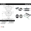 Posi Quiet Ceramic Brake Pads with Shims and Hardware , Posi Quiet 105.06830