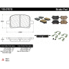 Posi Quiet Ceramic Brake Pads with Shims and Hardware , Posi Quiet 105.07070