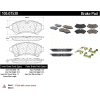 Posi Quiet Ceramic Brake Pads with Shims and Hardware , Posi Quiet 105.07530