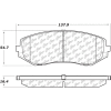 Posi Quiet Ceramic Brake Pads with Shims and Hardware , Posi Quiet 105.11880