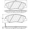 Posi Quiet Ceramic Brake Pads with Shims and Hardware , Posi Quiet 105.12020