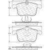 Posi Quiet Ceramic Brake Pads with Shims and Hardware , Posi Quiet 105.12570
