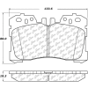 Posi Quiet Ceramic Brake Pads with Shims and Hardware , Posi Quiet 105.12820