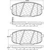 Posi Quiet Ceramic Brake Pads with Shims and Hardware , Posi Quiet 105.13970