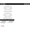 Posi Quiet Ceramic Brake Pads with Shims , Posi Quiet 105.18950