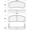 Posi Quiet Extended Wear Brake Pads with Shims and Hardware , Posi Quiet 106.03830
