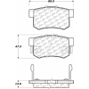 Posi Quiet Extended Wear Brake Pads with Shims and Hardware , Posi Quiet 106.05360
