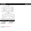 Posi Quiet Extended Wear Brake Pads with Shims and Hardware , Posi Quiet 106.05430