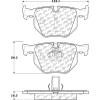 Posi Quiet Extended Wear Brake Pads with Shims and Hardware , Posi Quiet 106.06831