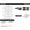 Posi Quiet Extended Wear Brake Pads with Shims and Hardware , Posi Quiet 106.07350