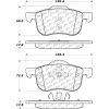 Posi Quiet Extended Wear Brake Pads with Shims and Hardware , Posi Quiet 106.07940