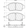 Posi Quiet Extended Wear Brake Pads with Shims and Hardware , Posi Quiet 106.08220