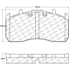 Posi Quiet Heavy Duty 23K Pad Air Disc Meritor EX225 , Posi Quiet 106.13700