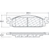 Posi Quiet Extended Wear Brake Pads with Shims and Hardware , Posi Quiet 106.13760