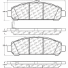 Posi Quiet Extended Wear Brake Pads with Shims and Hardware , Posi Quiet 106.14010