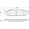 Posi Quiet Extended Wear Brake Pads with Shims and Hardware , Posi Quiet 106.15080