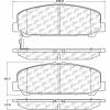 Posi Quiet Extended Wear Brake Pads with Shims and Hardware , Posi Quiet 106.15090