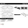 Posi Quiet Extended Wear Brake Pads with Shims and Hardware , Posi Quiet 106.16110