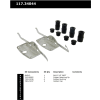 Centric Disc Brake Hardware Kit, Centric Parts 117.34044