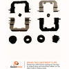 Carlson Disc Brake Hardware Kit 13674Q