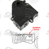 HVAC Blend Door Actuator, Global Parts 1712275