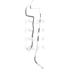 A/C Refrigerant Suction Hose, Global Parts 4812285