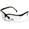 V2 Readers® Eyewear Clear +2.0 Lens , Black Frame