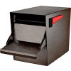 Mail Boss Package Master Commercial Locking Mailbox Bronze