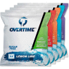 Overtime Sugar-free electrolyte Powder Pouches that mix 2.5 gallons of drinks, 35/Case
