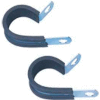 Quick Cable 504402-010 EPDMSteel Covered Clamps, 3/8" Diameter, 10 Pcs