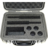 Quick Fire Multifit™ Dual Revolver Case QF500GR Watertight, 15-5/16"x12-1/8"x6-11/16" Gray