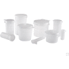 Qorpak PLC-10046 Sterile Natural PP Cornell Hinged Vials, 3 dram (11ml), Case of 500