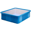 Global Industrial Clear Dust Cover Inlays For 22-1/2"Lx17-1/2"W Dividable Grid Containers - Pkg Qty 3