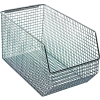 Quantum Chrome Wire Mesh Bin QMB540C - 8"W x 14-1/2"D x 7"H - Pkg Qty 10