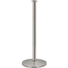 Queueway Post Rope Crowd Control Queue Contemporary Stanchion, Polished Stainless Economy - Pkg Qty 2