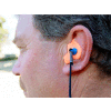 Radians®CEP001-T Custom Molded Earplugs, NRR 26dB, Tan, 1 Pair