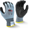 DeWalt® High Dexterity Textured Nitrile Grip Gloves, Black, L, 1 Pair DPG76L - Pkg Qty 12