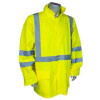 Radians RW10-3S1Y Lightweight Rain Jacket, Hi-Viz Lime, 2XL