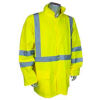 Radians RW10-3S1Y Lightweight Rain Jacket, Hi-Viz Lime, XL