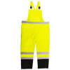 Radians RW30-ES1Y General Purpose Rain Bib Pants, Hi-Viz Lime, L