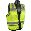 Radians® Type R Class 2 Heavy Duty Surveyor Safety Vest, Zipper, M, Green, SV59Z-2ZGD-M