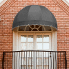 Awntech RB3-GUN, Window/Entry Awning Gray 3-3/8'W x 1-11/16'D x 1-11/16'H