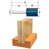 BOSCH® 84602M 23/32" 1/4" Shank 3/4" Cutting Edge Length Plywood Mortising Bit