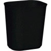 Rubbermaid® 14 Qt. Fiberglass Wastebasket, Black - RCP254100BK