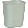 Rubbermaid® 14 Qt. Fiberglass Wastebasket, Gray - RCP2541GRA