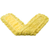 Rubbermaid® 36" x 5" Trapper Commercial Looped-End Launderable Dust Mops, Yellow - RCPJ15500YEL - Pkg Qty 12