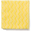 Rubbermaid® Reusable Microfiber Cleaning Cloths 16" x 16", Yellow 12/Case - RCPQ610