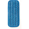 Rubbermaid® Microfiber Wall/Stair Wet Mop Pad 13-3/4" x 5-1/2", Blue - Q820