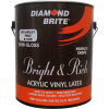 Diamond Brite Bright & Rich Latex Paint, Scarlet Red Gallon Pail 1/Case - 51100-1