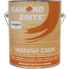 Diamond Brite Oil Varnish Stain Paint, Dark Walnut Gallon Pail 1/Case - 70100-1